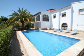 Отель Sara - sea view villa with private pool in Calpe  Кальпе